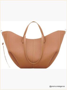 Trendy Tote Bag Set 2pcs PU Leather Shoulder Handbag Set for Women